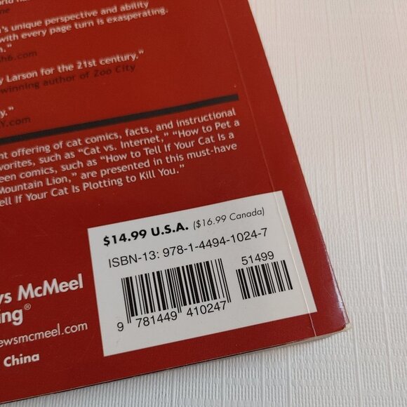 How to tell if your Cat is plotting to kill you The Oatmeal Book - Picture 4 of 4